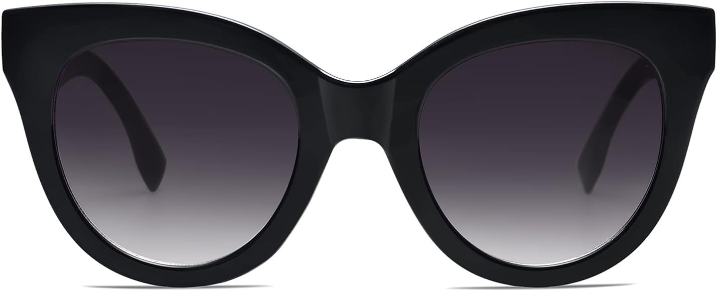 SOJOS Sonnenbrille Damen Retro Cateye,Vintage Große Katzenauge Sonnenbrillen Oversized Trendy St... | Amazon (DE)