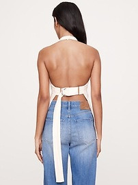 Linen Open-Back Tunic | Banana Republic (US)