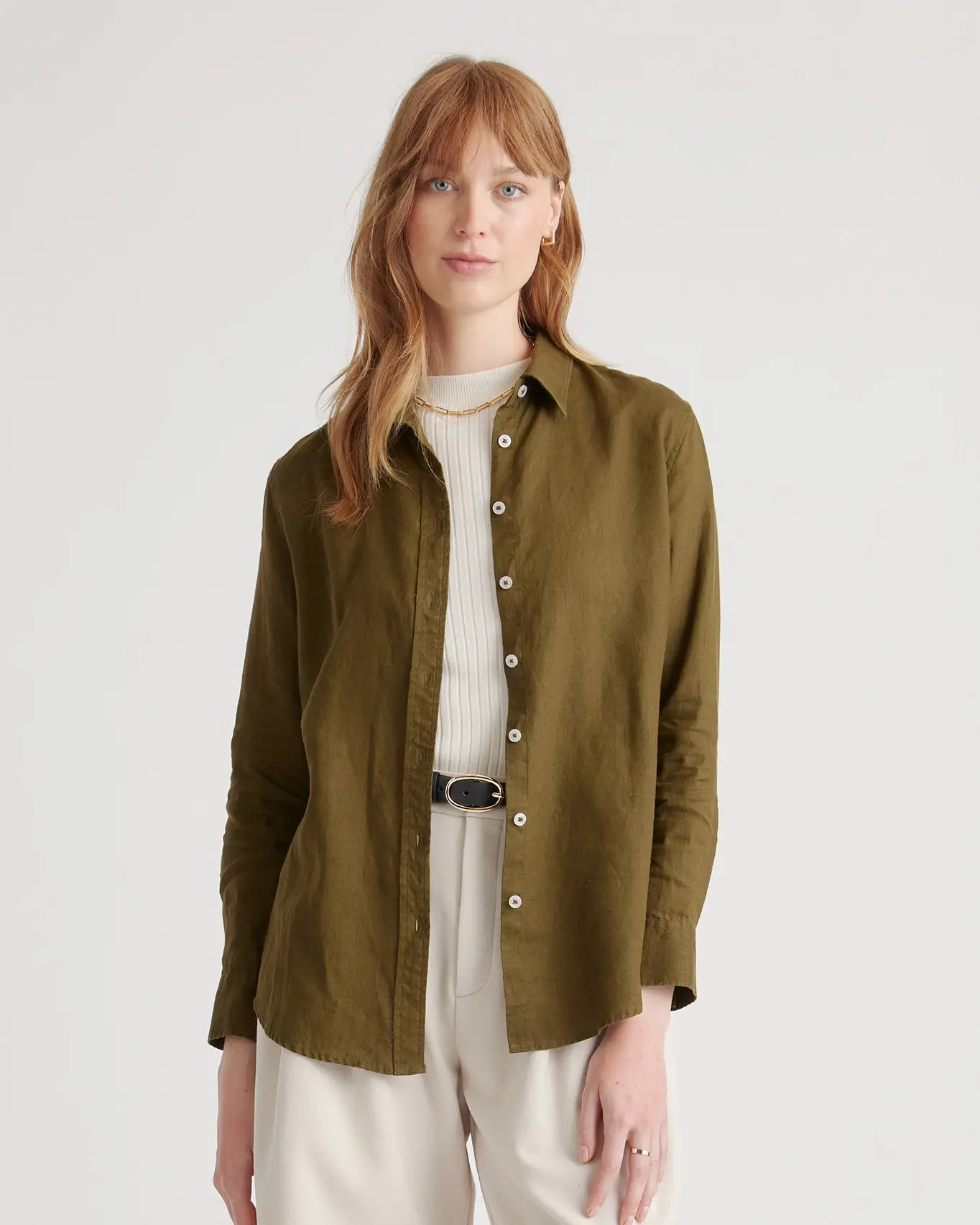 100% European Linen Shirt | Quince | Quince