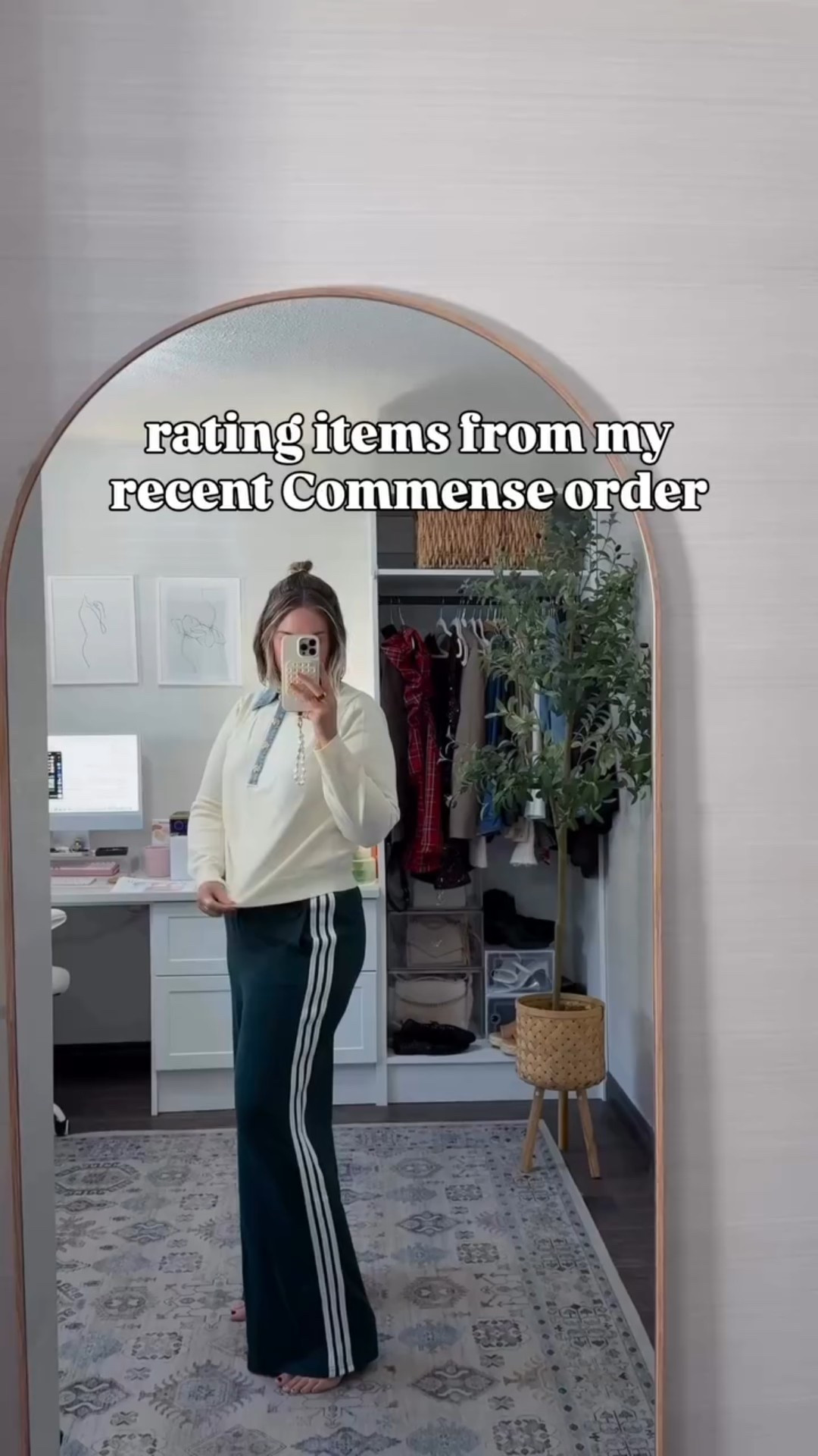 Follow + comment “shop” for the links to my recent @commense.official midsize try on haul ✨💜