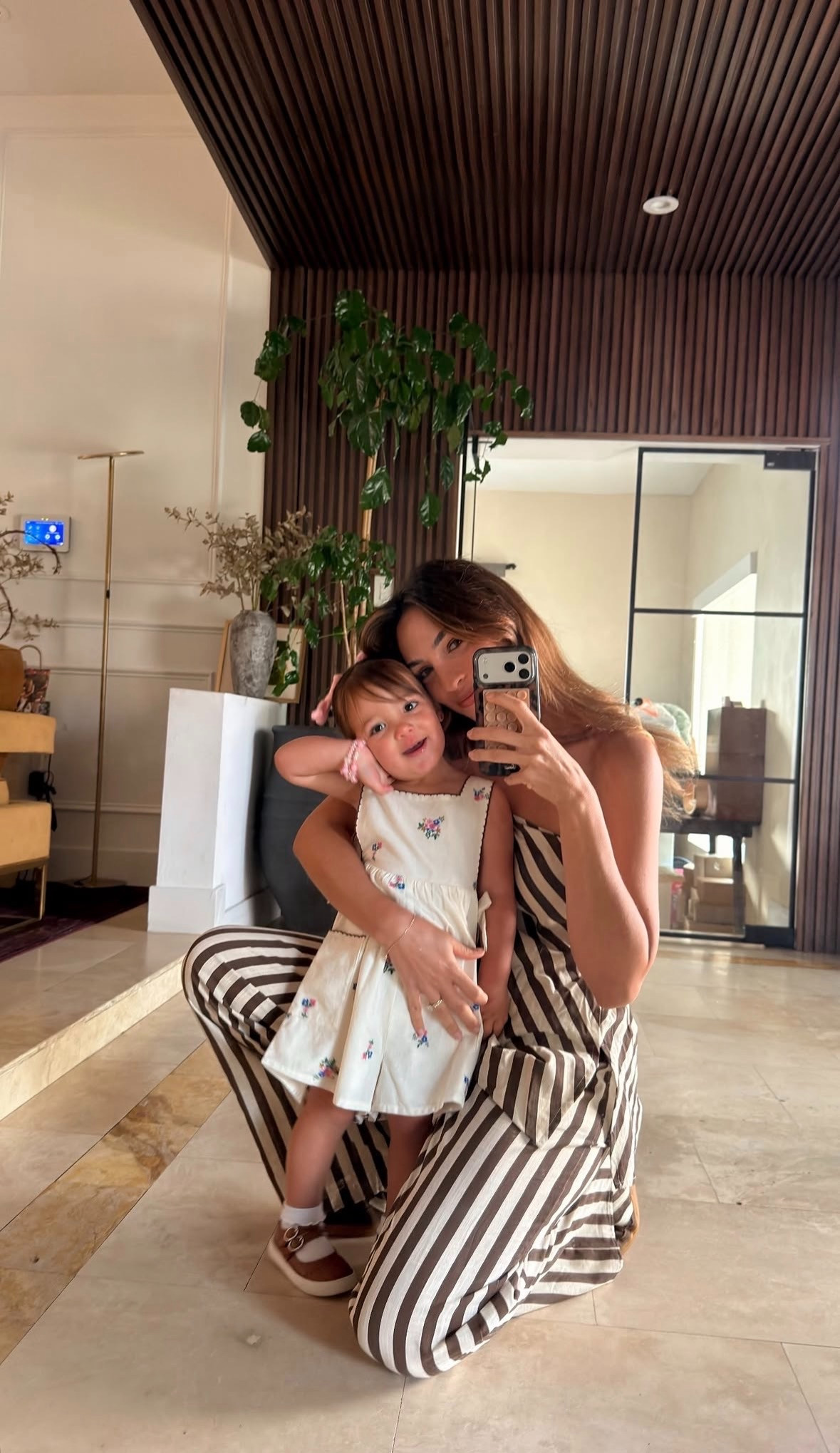 Striped jumpsuits and floral dresses 🌸🦓 Cozy matching moments! 

 #LTKootd #LTKmomlife #LTKKids