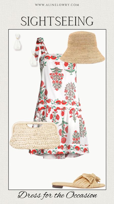 Sightseeing in Europe during spring and summer requires a gorgeous but casual dress and elegant accessories. 

#LTKtravel #LTKSeasonal #LTKstyletip