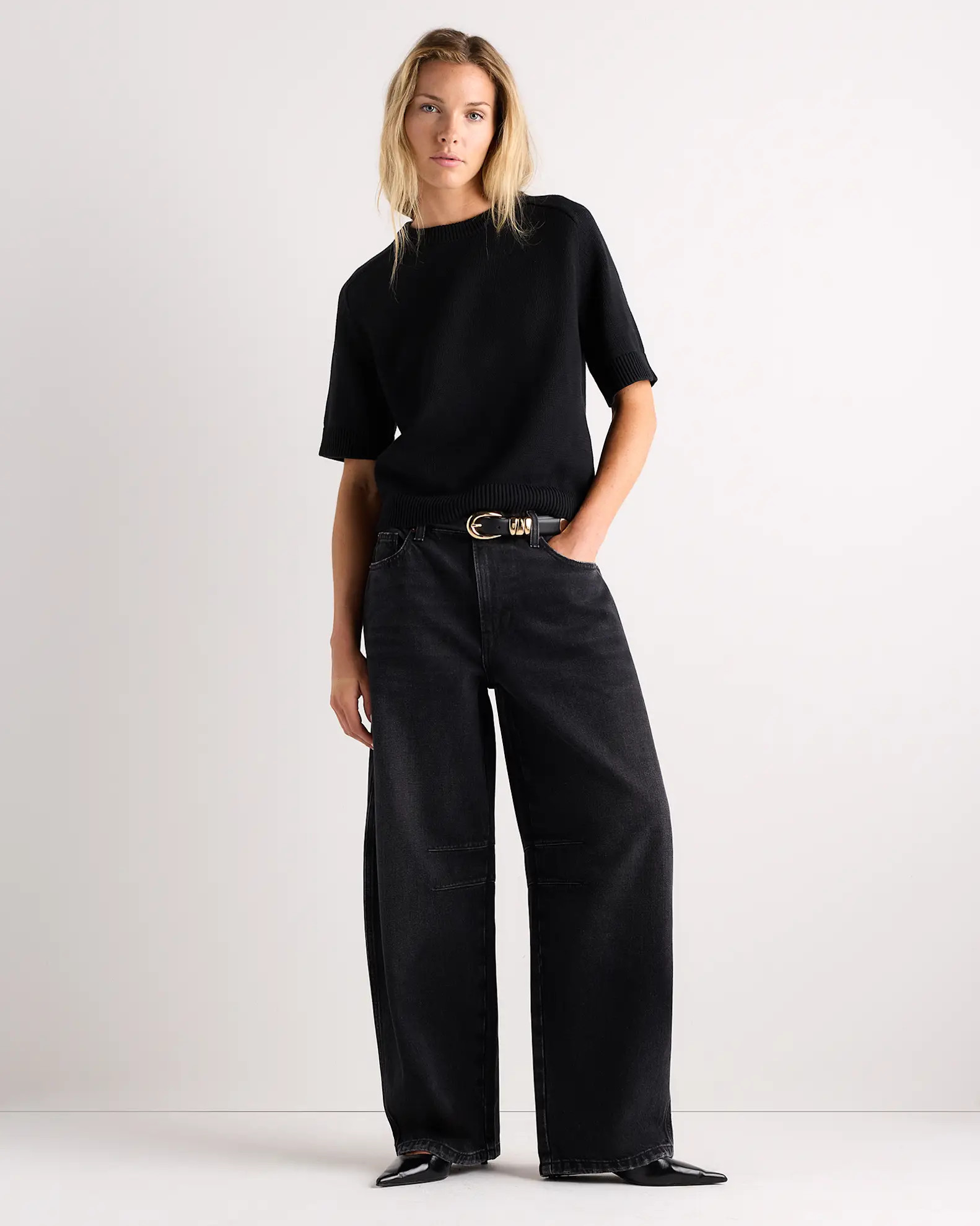 100% Organic Cotton Sweater Tee | Quince