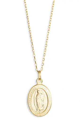 Saint Pendant Necklace | Nordstrom Rack