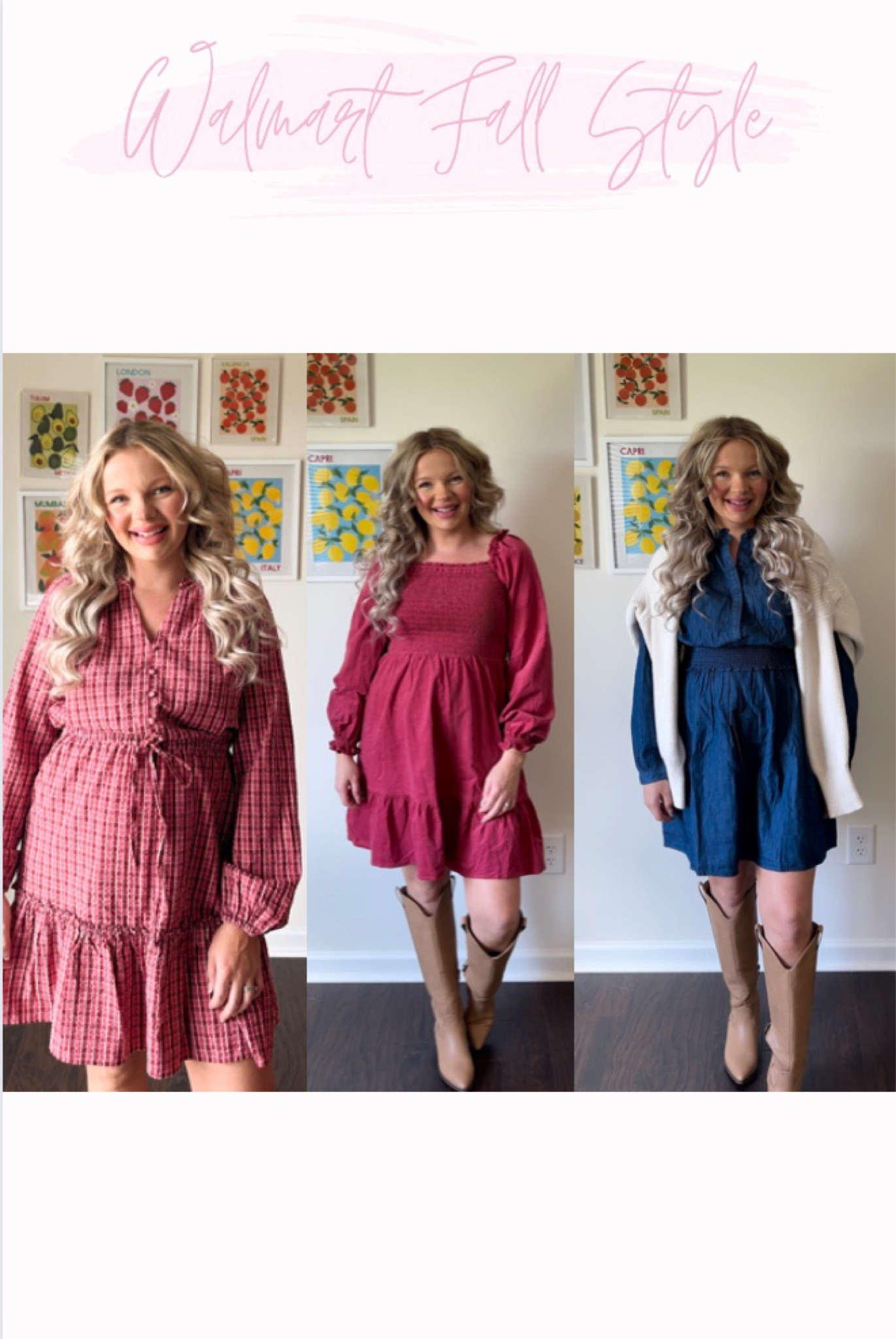 Walmart fall style 🍁🍂💕

Walmart fall outfits Walmart fall fashion Walmart fall 2023 Walmart jean dress Walmart ootd

#LTKHolidaySale #LTKGiftGuide #LTKsalealert