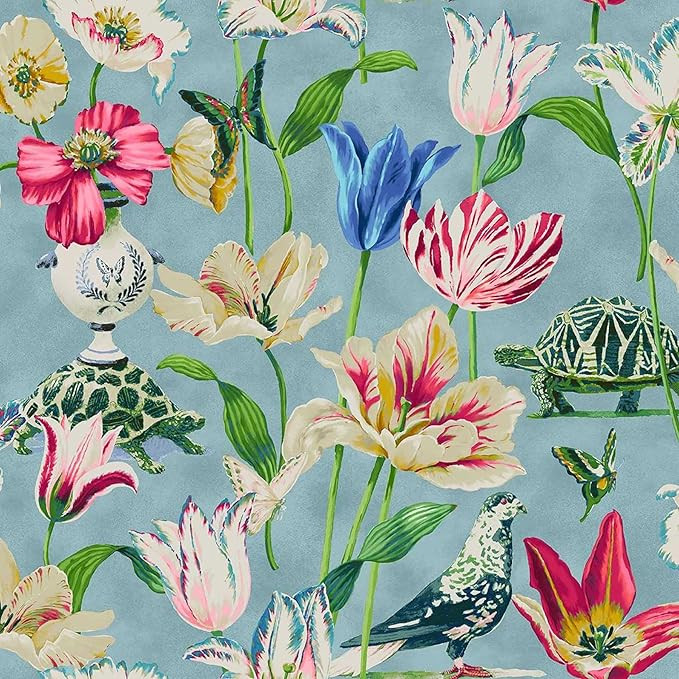 Surface Style Howard Harrison - Peel and Stick Designer Wallpaper, Premium Whimsical Wallpaper fo... | Amazon (US)