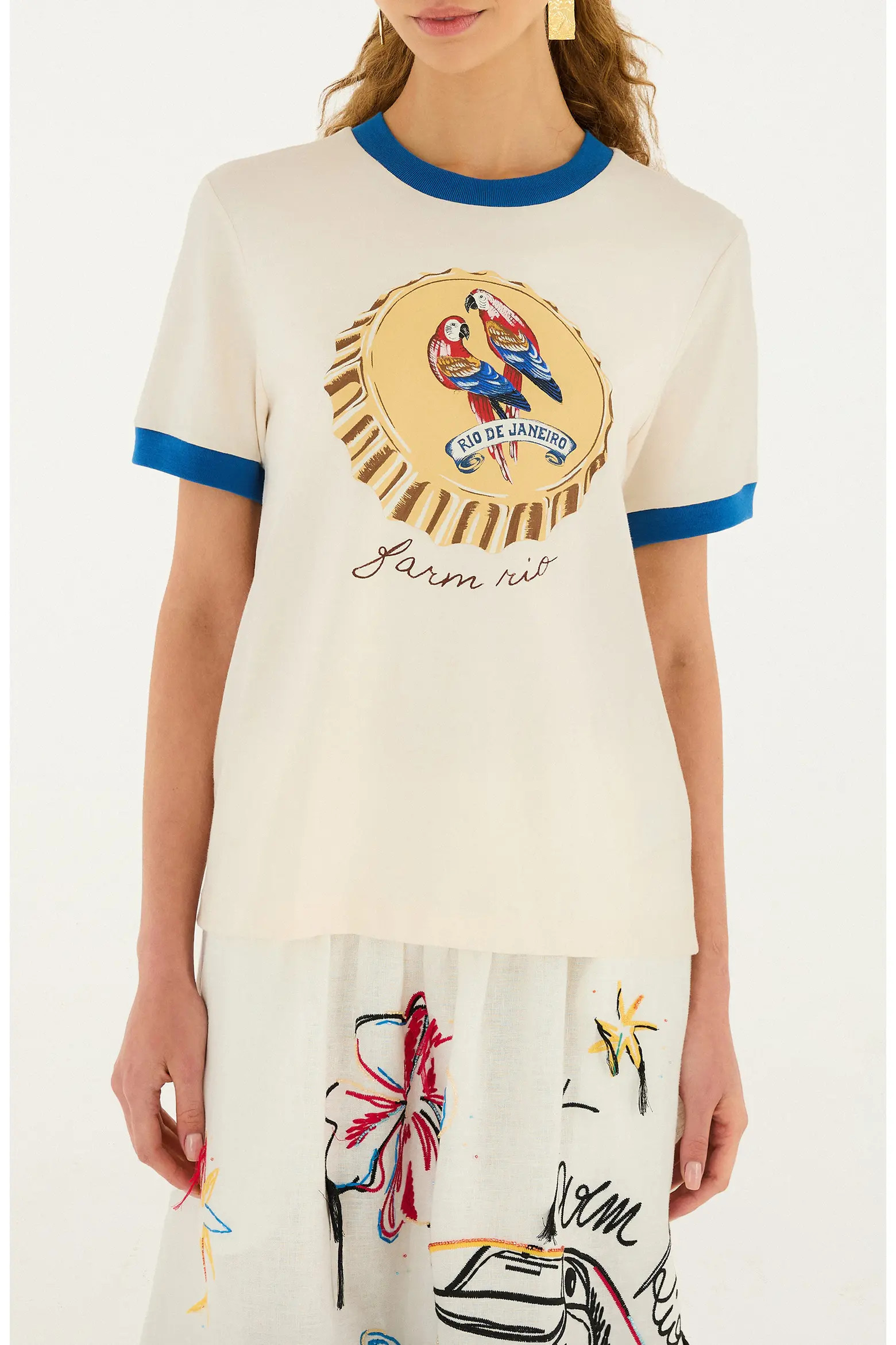 Beer Cap Logo Graphic Cotton Baby Tee (Women) | Nordstrom | Nordstrom