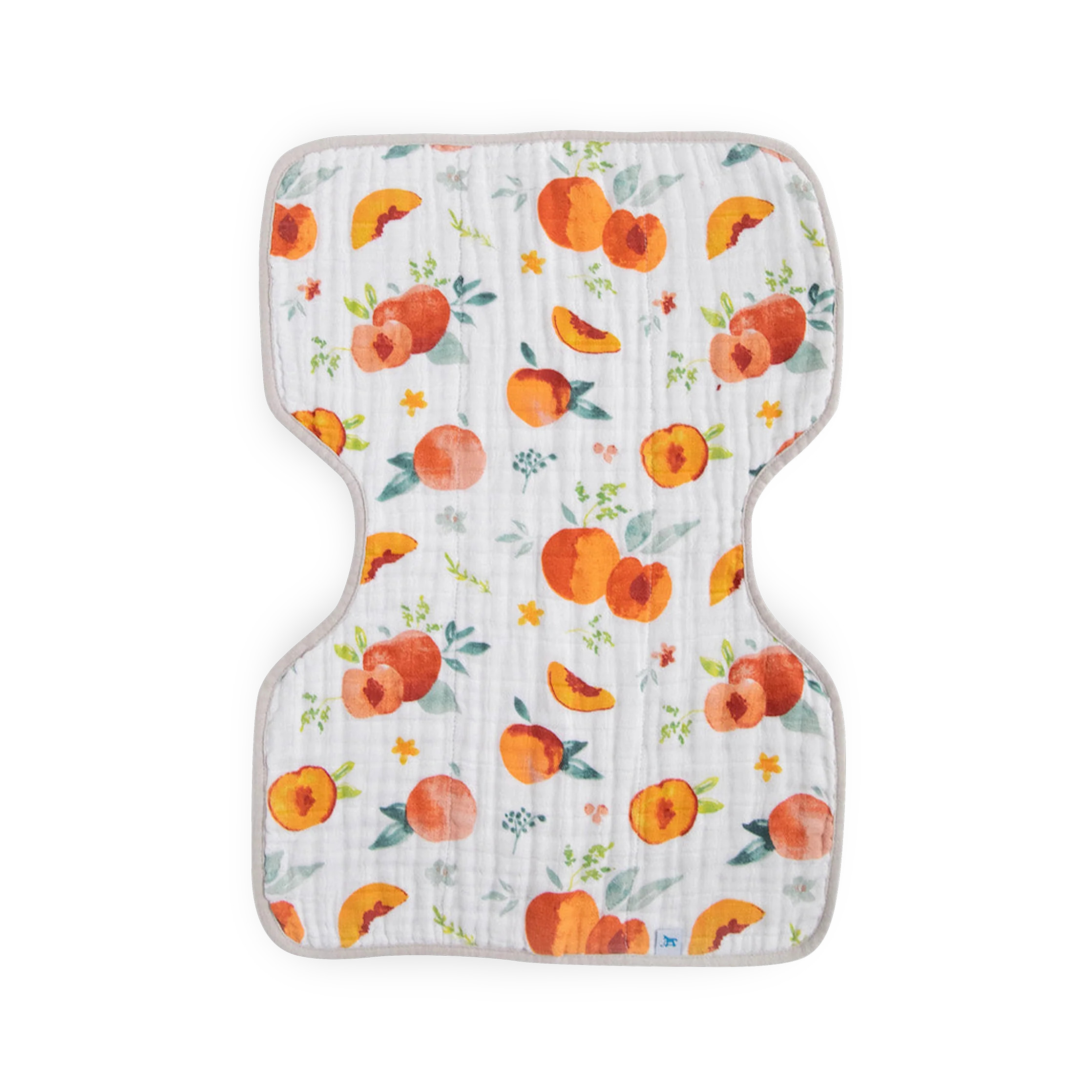 Cotton Muslin Burp Cloth - Georgia Peach | Little Unicorn
