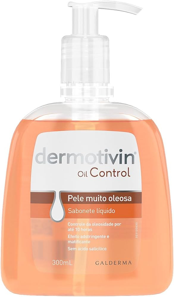 Dermotivin Sabonete Líquido Facial Pele Oleosa Oil Control 300ml | Amazon (BR)