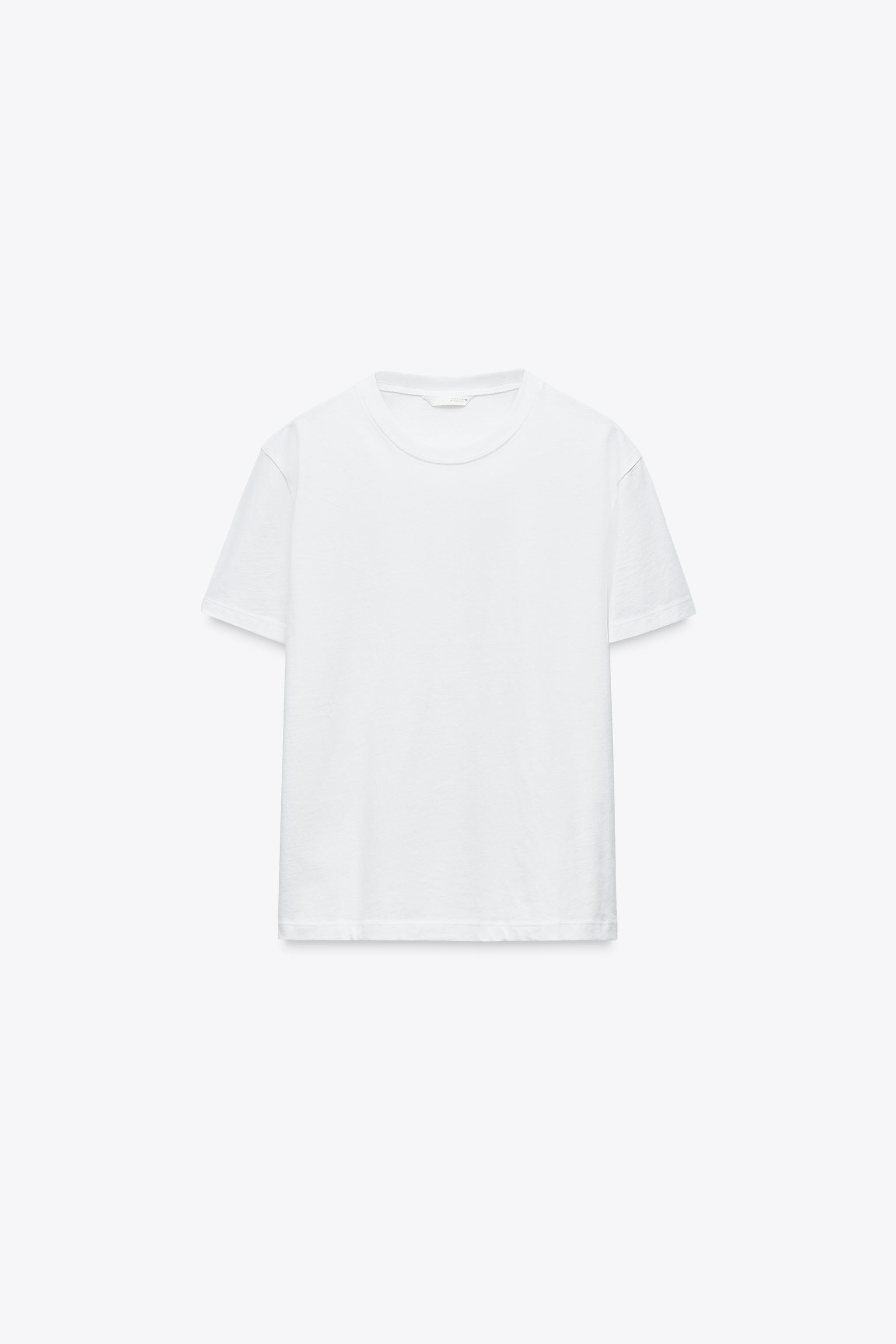 BASIC COTTON T-SHIRT | Zara US