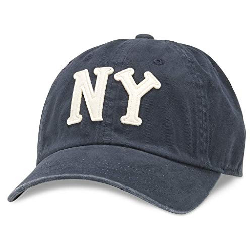 AMERICAN NEEDLE Historic New York Black Yankees Negro League Team Archive Baseball Cap Adjustable Buckle Strap Dad Hat (44747B-NBY-NAVY) | Amazon (US)