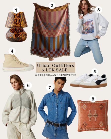 25% OFF sitewide this weekend on Urban Outfitters x LTK sale! Don’t forget to copy the promo code shown below and use it at checkout 😉
-
Sale alert. Fall decor. Fall outfits. Table lamp. Shoe crush. Sneakers. Puma. Converse. Throw pillow. Throw blanket. 

#LTKSale #LTKhome #LTKshoecrush