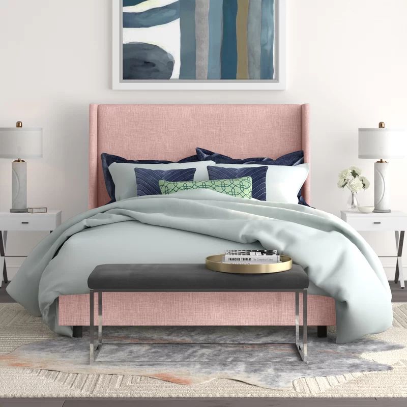 Alrai Upholstered Low Profile Standard Bed | Wayfair North America