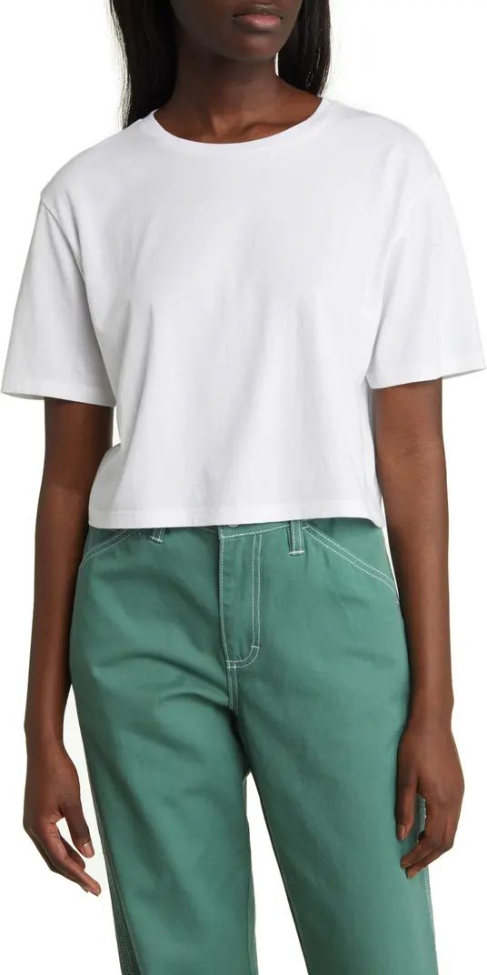 Women's Relaxed Fit Cotton Blend T-Shirt | Nordstrom