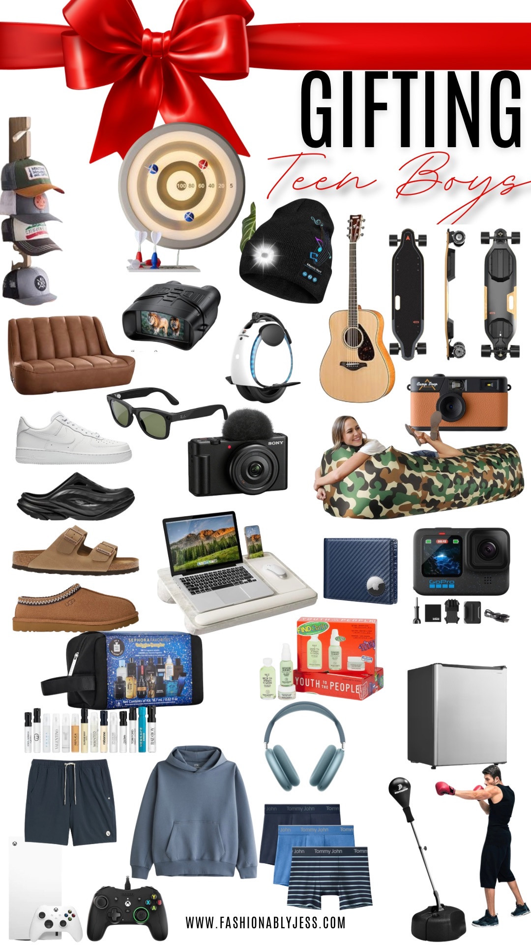 12/20/25 Teen boys gifting guide!!💙🎁

streetwear
Gift guide
Gift for teen
Gift for him
Party dress
Party outfit 
Holiday dress
athleisure
elevated athleisure
minimalist fashion
quiet luxury
capsule wardrobe
vintage fashion
90s fashion
Y2K fashion
retro style
chic style
classy outfits
preppy style
boho style
elegant outfits
edgy outfits
casual outfits
elevated basics
wide-leg jeans
trousers
cargo pants
knit dress
sweaters
cardigans
blazers
trench coat
puffer jacket
matching sets
chunky sneakers
Riding boots
date night outfit
vacation outfits
brunch outfits
wedding guest dress
holiday outfit
party outfit
airport outfit
loungewear
cozy outfits
neutral outfits
monochrome

#LTKGiftGuide
#LTKgrwm
#LTKmomlife
#LTKselfcare
#LTKvlog
#LTKHoliday
#LTKdayinmylife
#LTKootd
#LTKfitnessgoals
#LTKmorningroutine
#LTKstorytime
#LTKActive
#LTKOver40
#LTKHome
#LTKSaleAlert
#LTKMidsize
#LTKFindsUnder100
#LTKWorkwear
#LTKBeauty
#LTKTravel
#LTKKids
#LTKFindsUnder50


#LTKFindsUnder50 #LTKGiftGuide #LTKBeauty