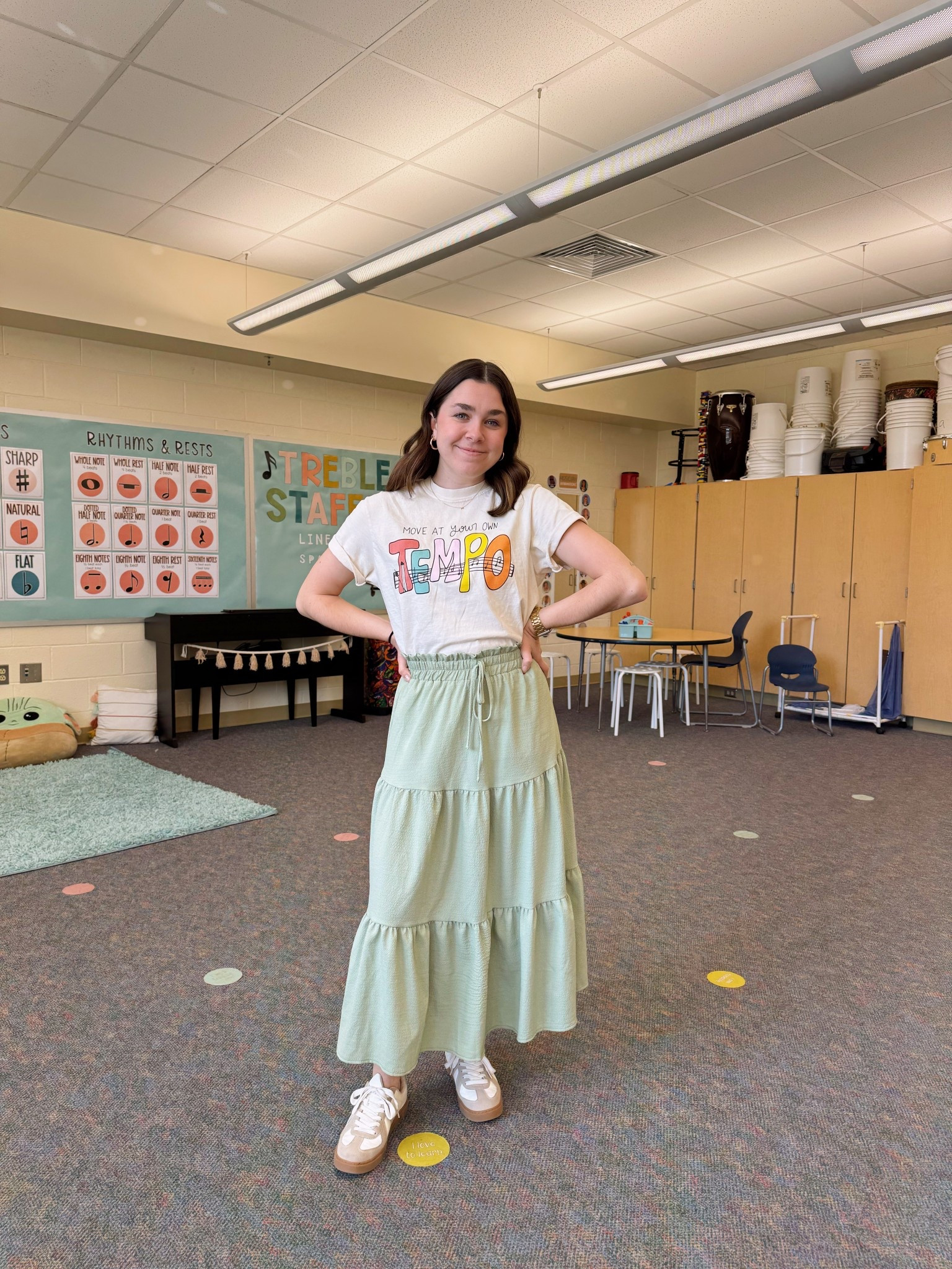 Today’s teacher fit! 💐🌱

#LTKSeasonal #LTKFindsUnder50 #LTKWorkwear