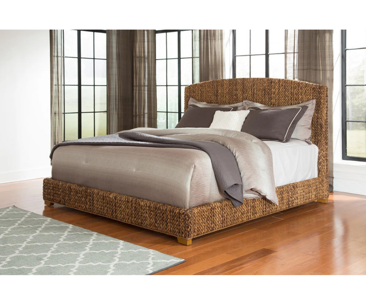 Corley Abaca Woven Standard Bed | Wayfair North America
