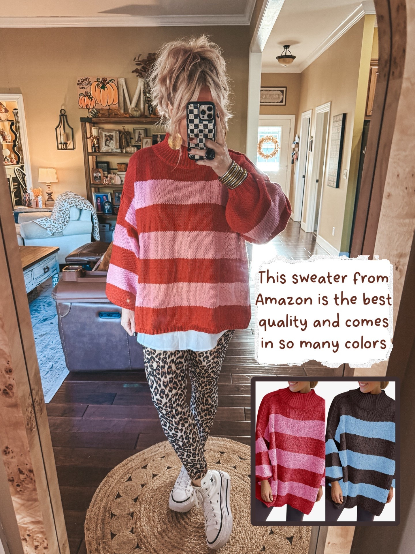 This sweater is so good I grabbed in two color combos! It comes in a lot of cute colors.

#LTKOver40
