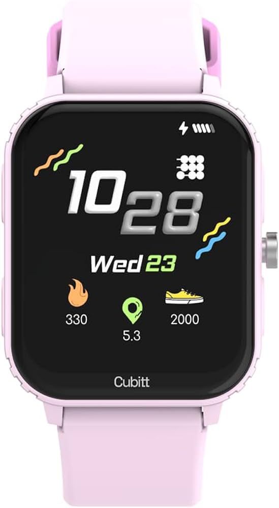 Cubitt Teens Smart Watch Fitness Tracker for Teens, with Heart Rate, Blood Pressure, Blood Oxygen... | Amazon (US)