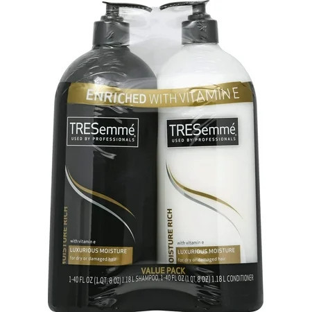 TRESemme Moisture Rich Luxurious Shampoo & Conditioner Value Pack 2/40 oz | Walmart (US)