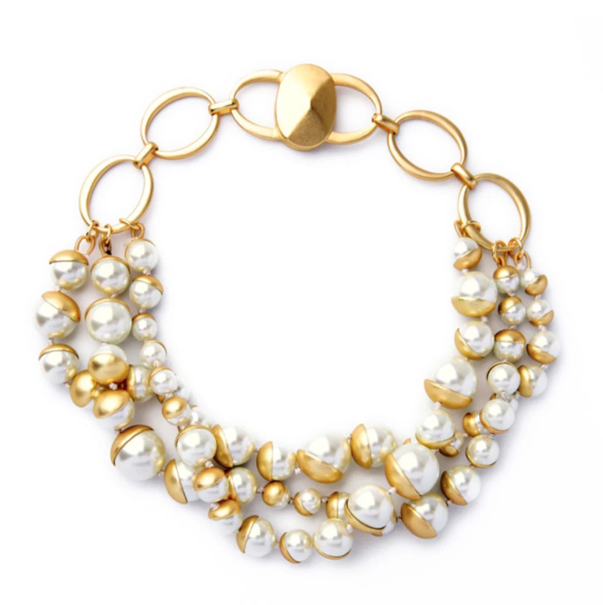 Pearl Cluster Necklace | Accessory Concierge