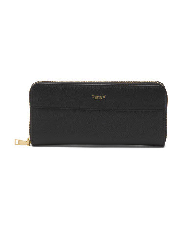 Leather Zip Wallet | TJ Maxx