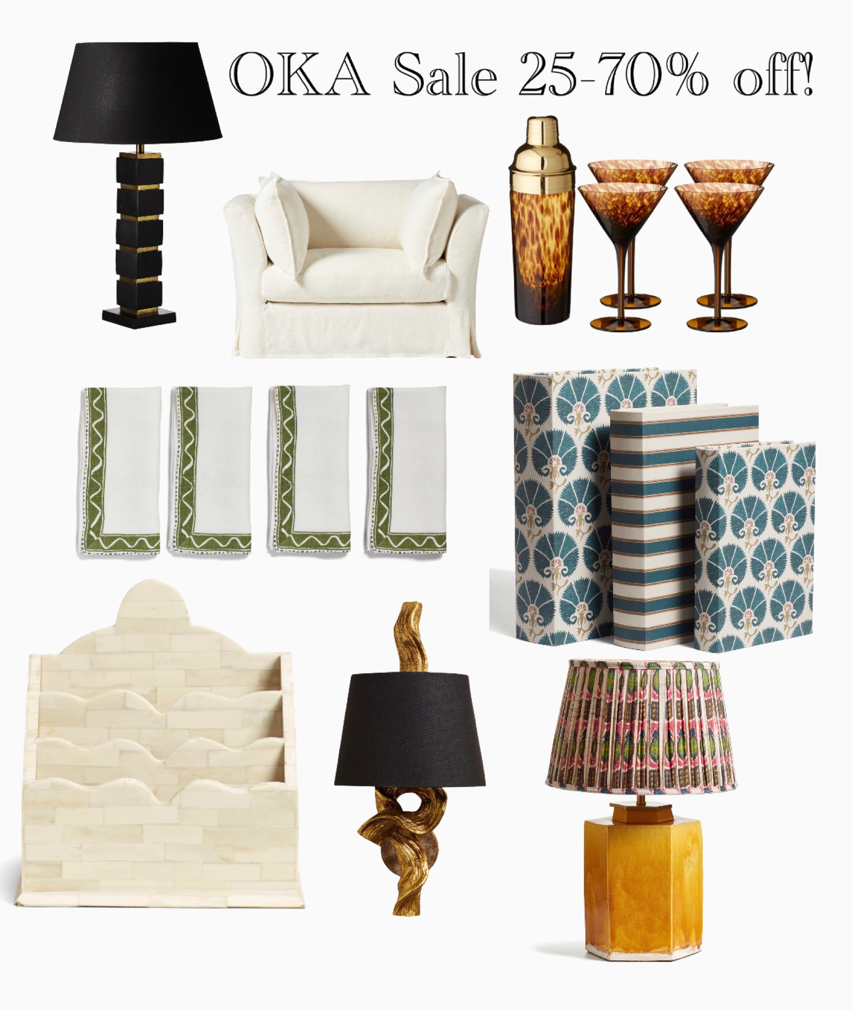 Big sale! OKA up to 70% off! 


#LTKHoliday #LTKGiftGuide #LTKhome