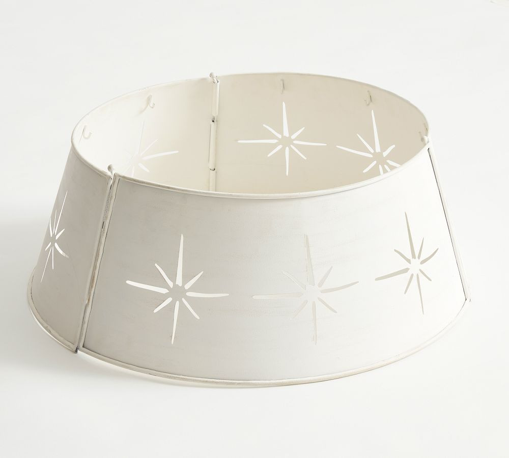 Starburst Tree Collar, 27X27X10", White | Pottery Barn (US)