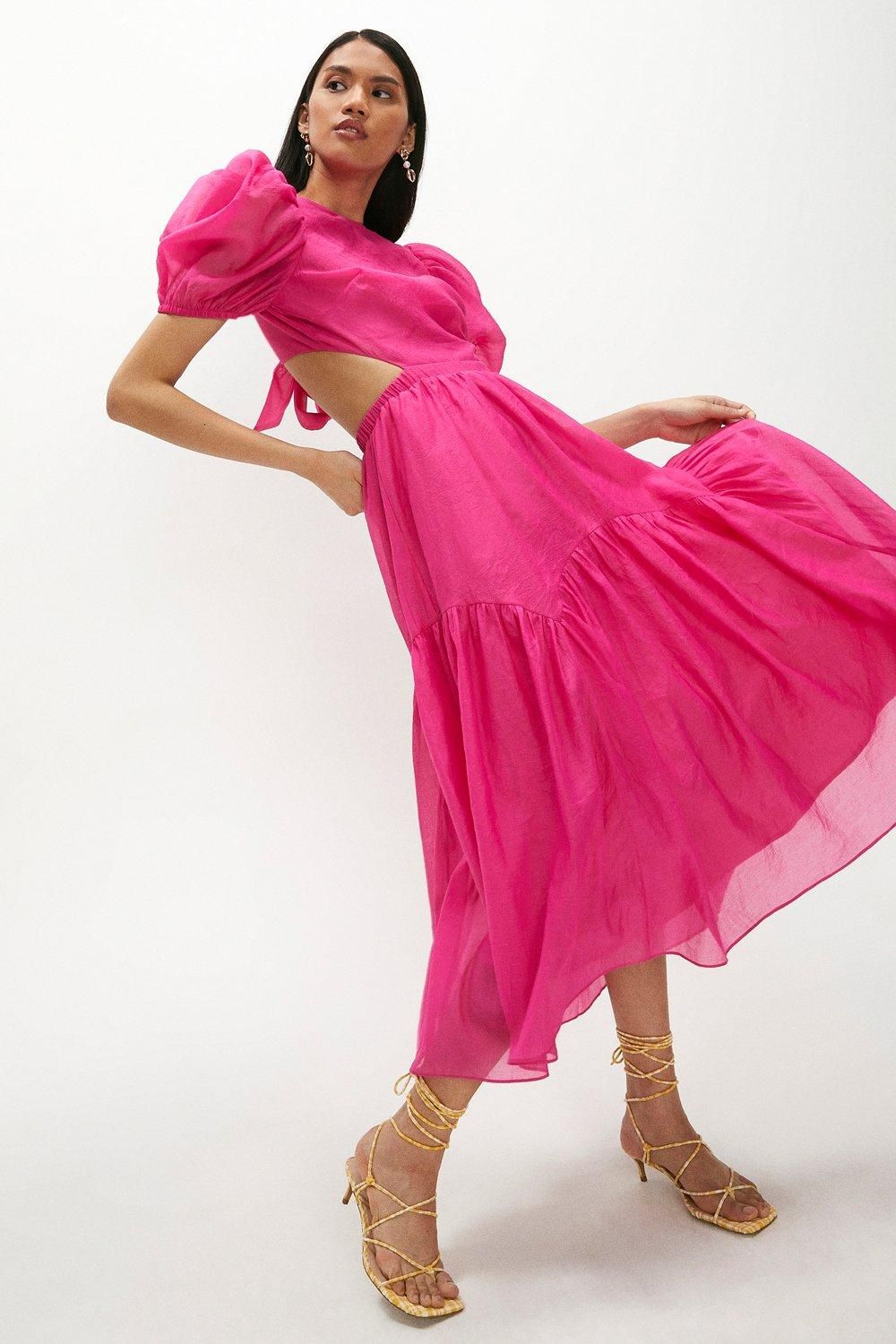 Puff Sleeve Midaxi Dress | Coast (UK)