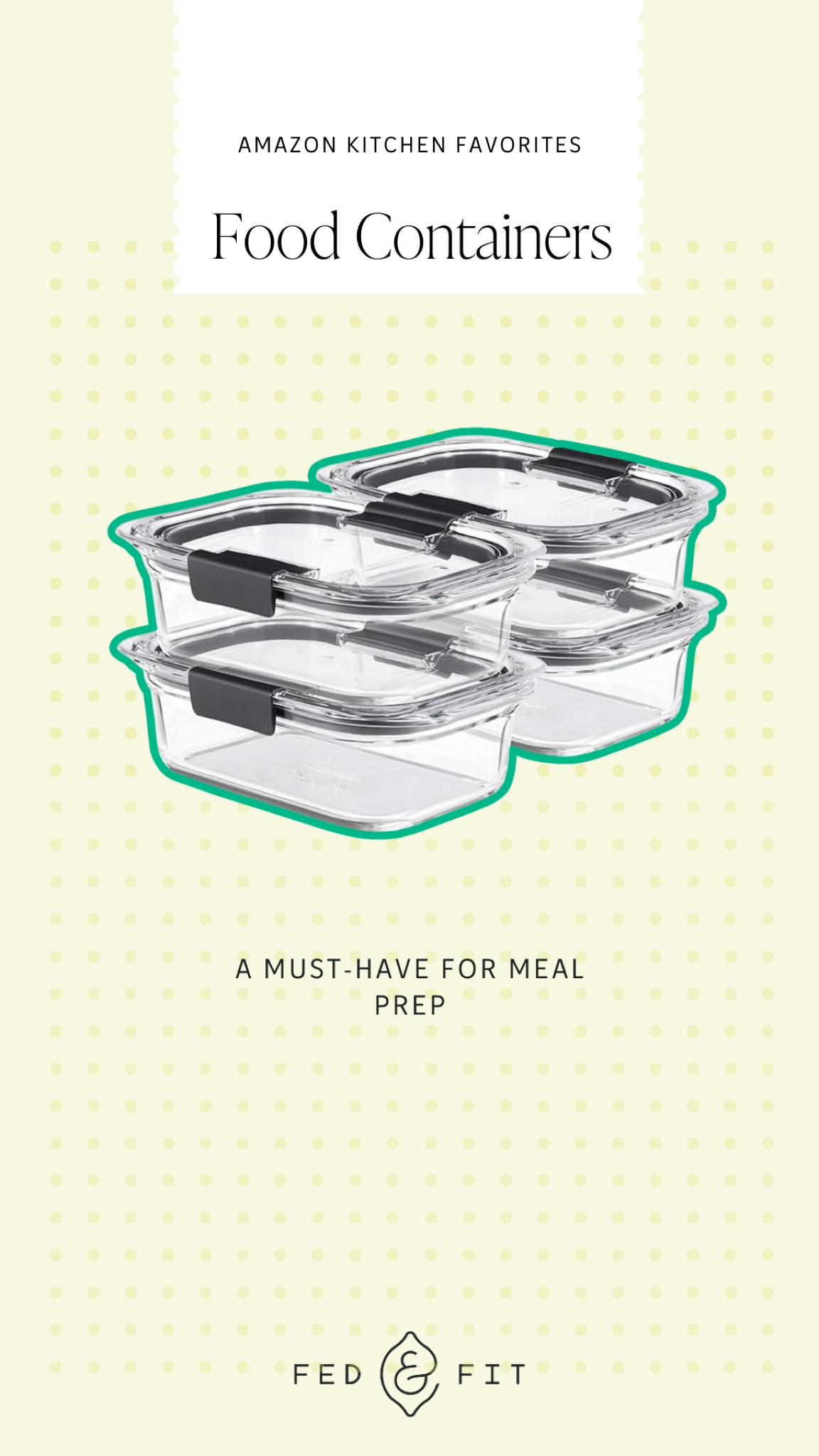 My favorite meal-prep containers! 

#LTKFindsUnder50 #LTKHome #LTKFamily