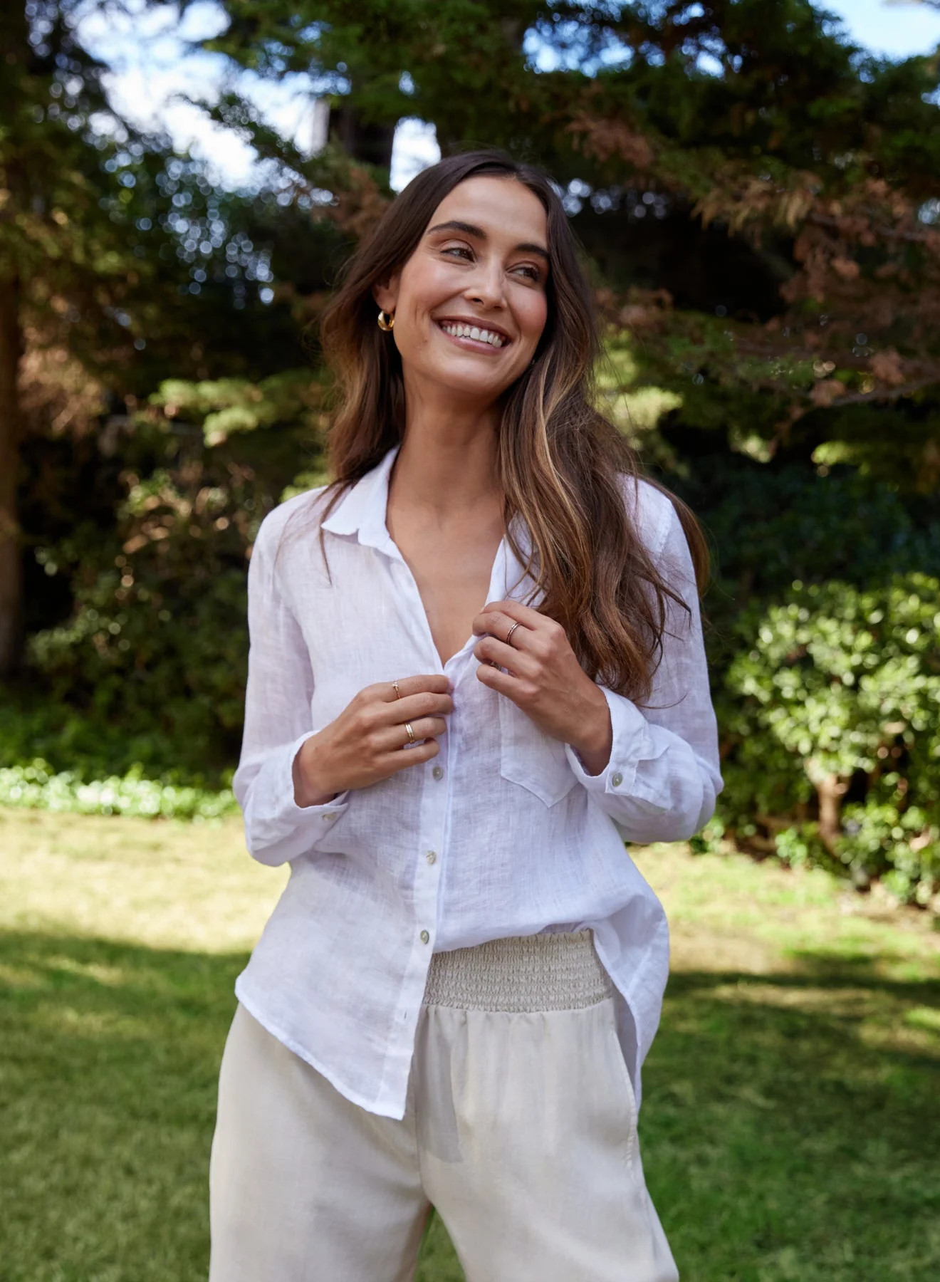 Pocket Button Down - White - Bella Dahl | Bella Dahl