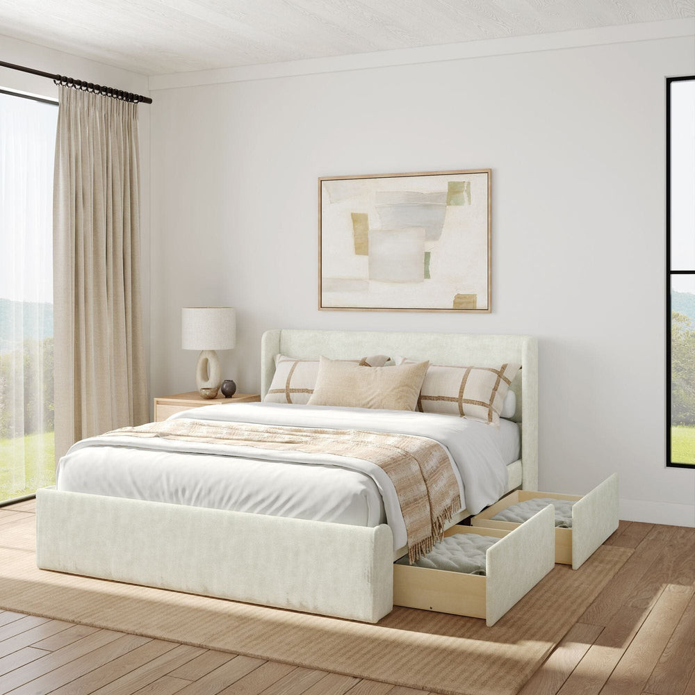 Modern Upholstered Bed - Queen | Plank+Beam