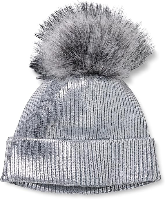 The Drop Women's Holly Faux Fur Pom Pom Beanie | Amazon (US)