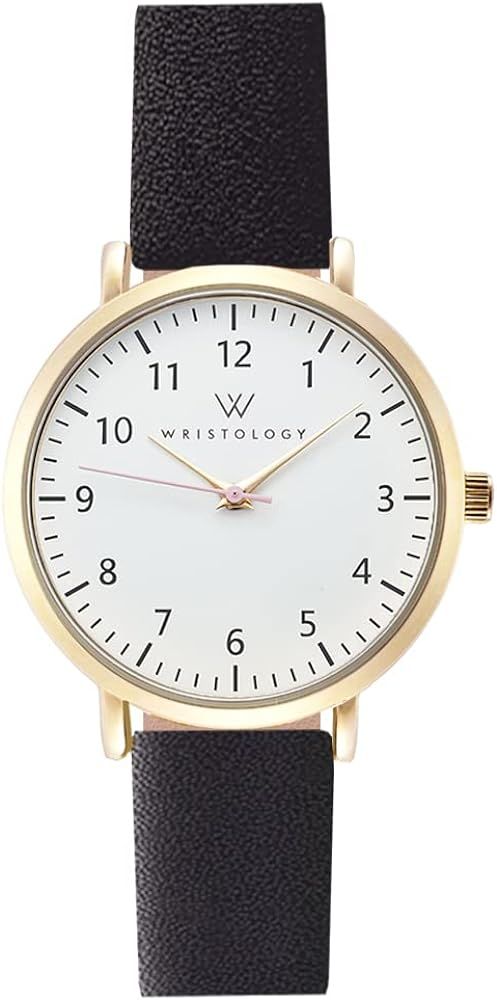 Wristology 29 Styles Mini Numbers Watch Leather Band - Interchangeable Genuine Leather Strap - Ea... | Amazon (US)