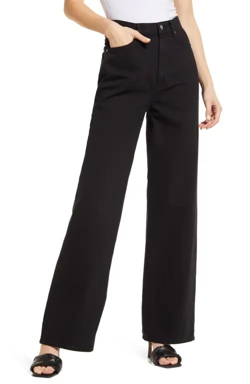 Lovers + Friends Lennon High Waist Flare Jeans in Serenata at Nordstrom, Size 30 | Nordstrom