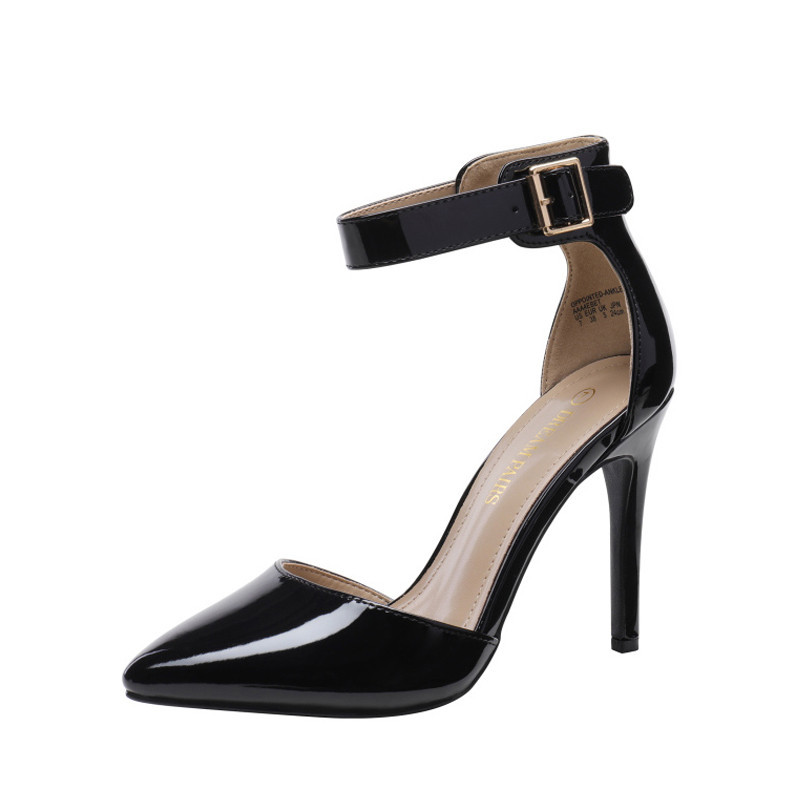 Pointed Toe Ankle Strap Stiletto Pumps | Dream Pairs