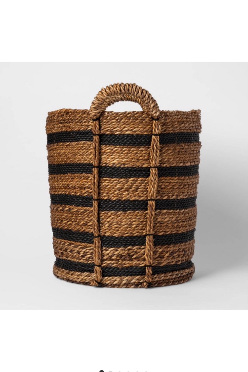Baskets are a cheaper alternative to large pots & super cute 

#LTKhome #LTKGiftGuide #LTKunder100
