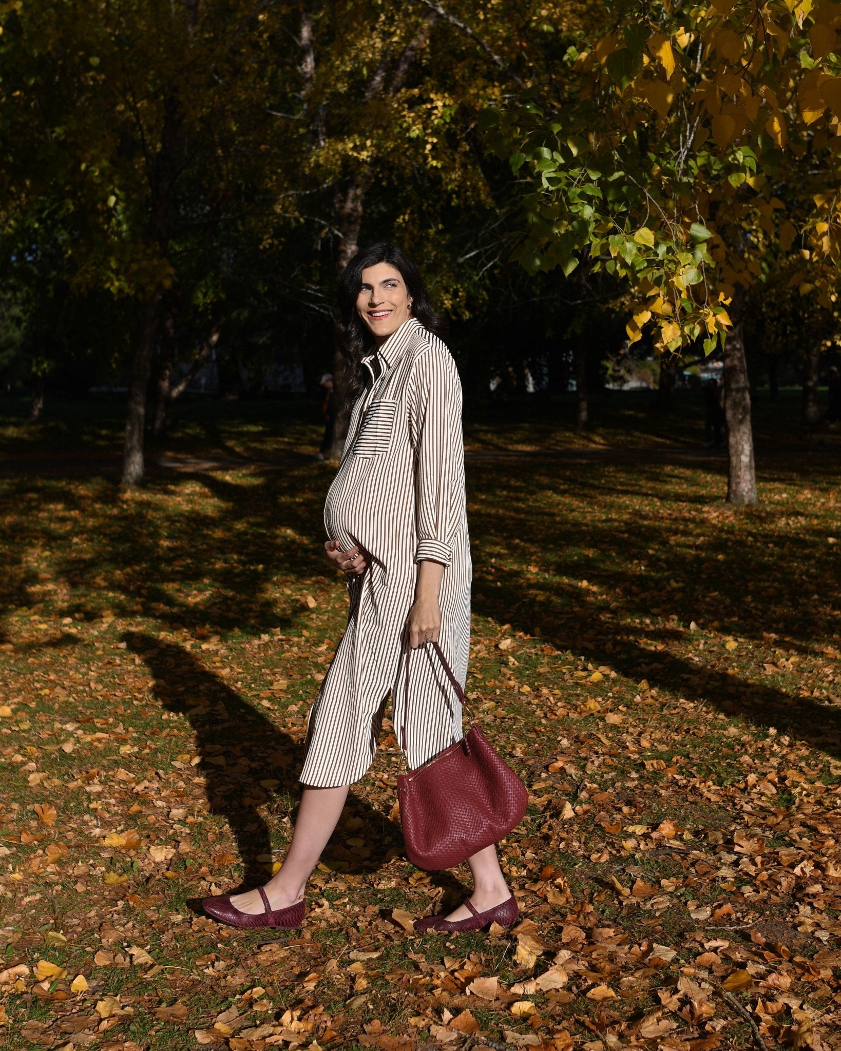Maternity and postpartum wear that fits through every stage. And the perfect burgundy handbag and flats for fall! 


#LTKTall #LTKBump #LTKShoeCrush