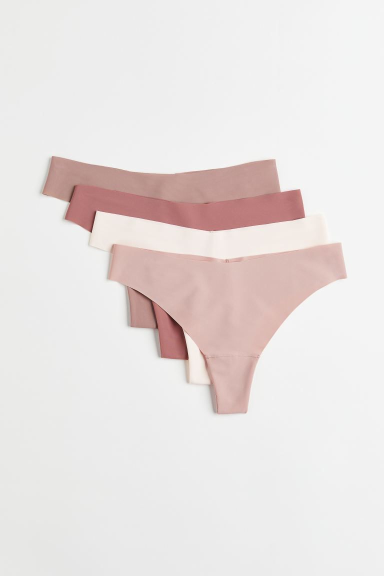 4-pack Invisible Brazilian Briefs | H&M (US)