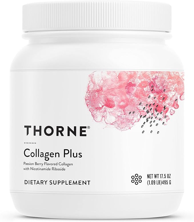 THORNE Collagen Plus - Collagen Peptides Powder with Nicotinamide Riboside and Clinically Studied... | Amazon (US)