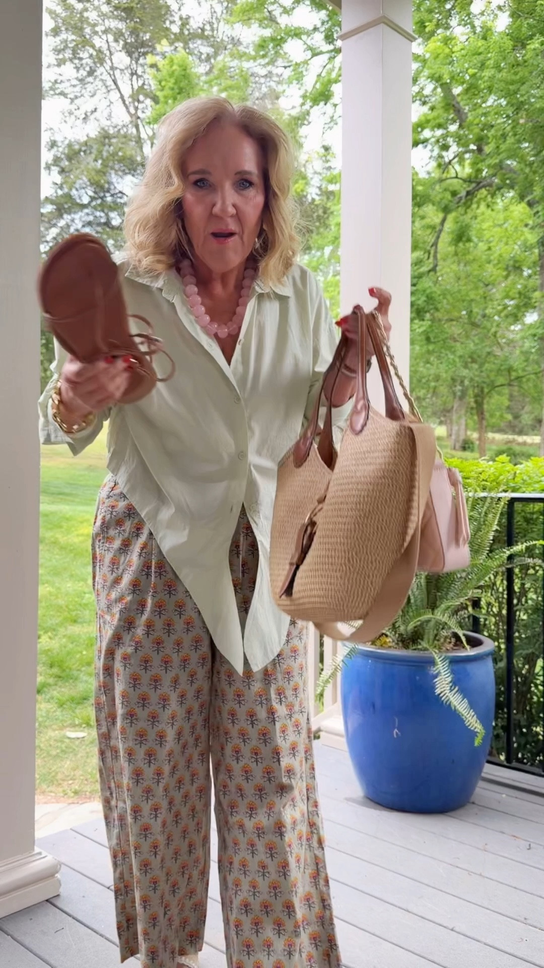 Loft haul! If I missed a size just ask! 
Chore jacket medium petite 
Shorts 29 reg and they rest on your hips 

Green linen pants medium
Pistachio blouse medium
Denim dress size 8 reg
White embroidered pocket pants size 8 reg
Short sleeve denim jacket medium reg
Crochet sweater medium reg
Green linen blend barrel pants size medium petite
Seersucker blazer 10 petite
Side knot tee size large petite
Brown stripe dress medium petite (it def needs a belt but fabulous once belted)
Linen blend top and pants size medium petite 
Drawstring barrel jeans 29 reg (very relaxed fit)
Puckered knit top size medium
Jacket (it is water repellant) medium
10% off my Eric Javits tote code NANETTE
AVARA 15% off code NANETTE15 on the sandals

Spring outfits vacation business casual outfits 

#LTKSeasonal #LTKOver40 #LTKSaleAlert

#LTKOver40 #LTKTravel

#LTKOver40 #LTKMothersDay #LTKootd