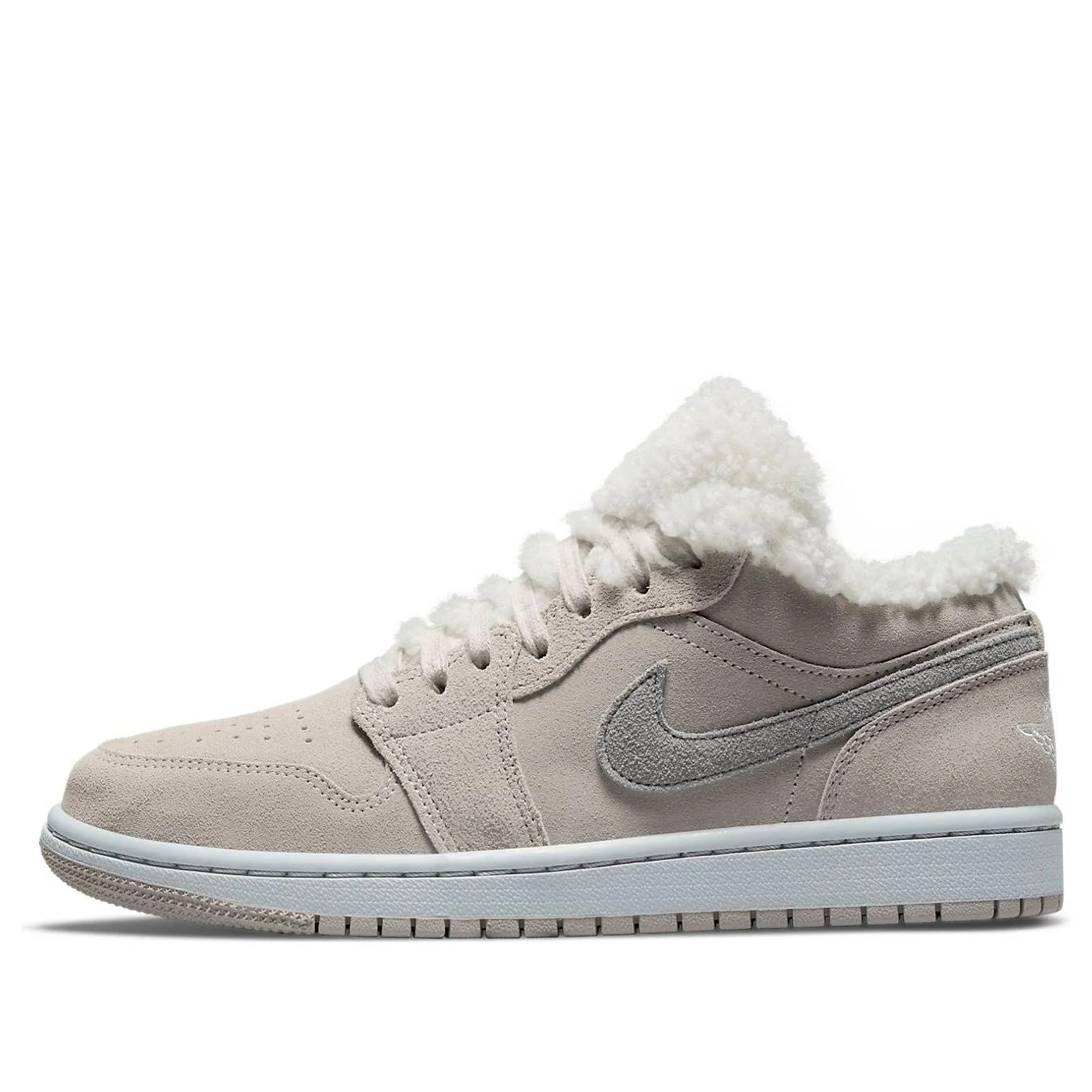 (WMNS) Air Jordan 1 Low SE 'Sherpa Fleece' DO0750-002 | KICKS CREW