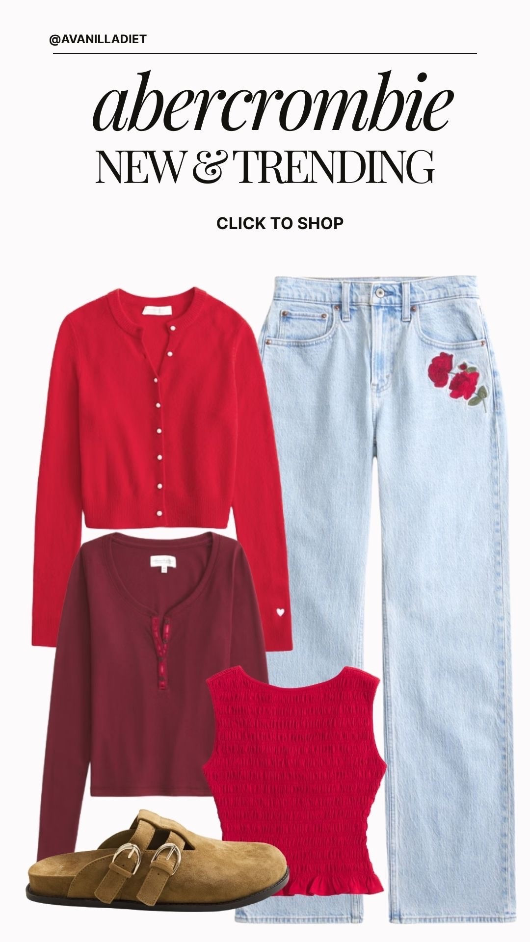Abercrombie new & trending 🛍️
Perfect for valentines ❣️
#abercrombie #abercrombiefinds #trendingnow #casualchic #ltkfashion #newarrivals #stylefavorites #ValentinesDay 


#LTKValentine #LTKSeasonal