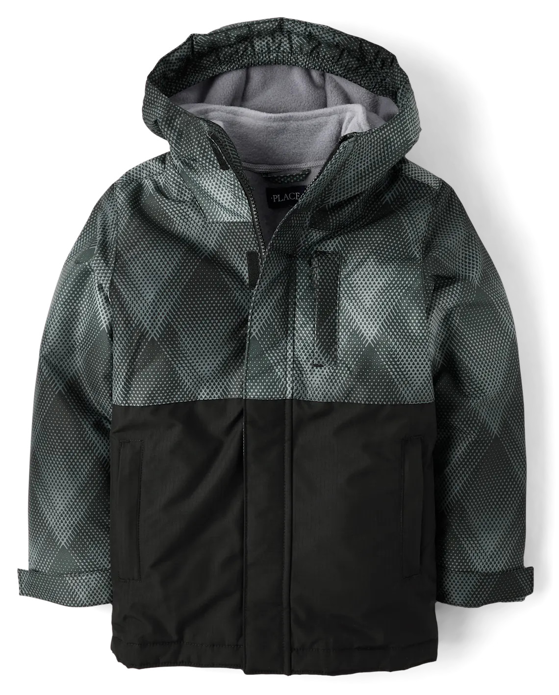 Boys Colorblock 3 In 1 Jacket - gray | The Children's Place