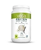 Vega Protein Made Simple, Vanilla, 39 Servings XL Tub - Plant Based Healthly Vegan Protein Powder wi | Amazon (US)