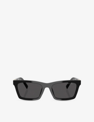 MU A05S Square-Frame Acetate Sunglasses | Selfridges