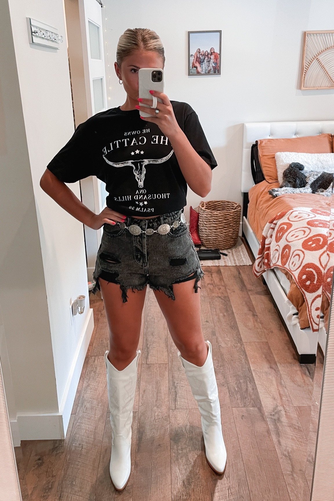 Country Concert Outfit! 
-Top and Shorts from Wandering Rhodes Boutique 

#LTKshoecrush #LTKstyletip #LTKunder50