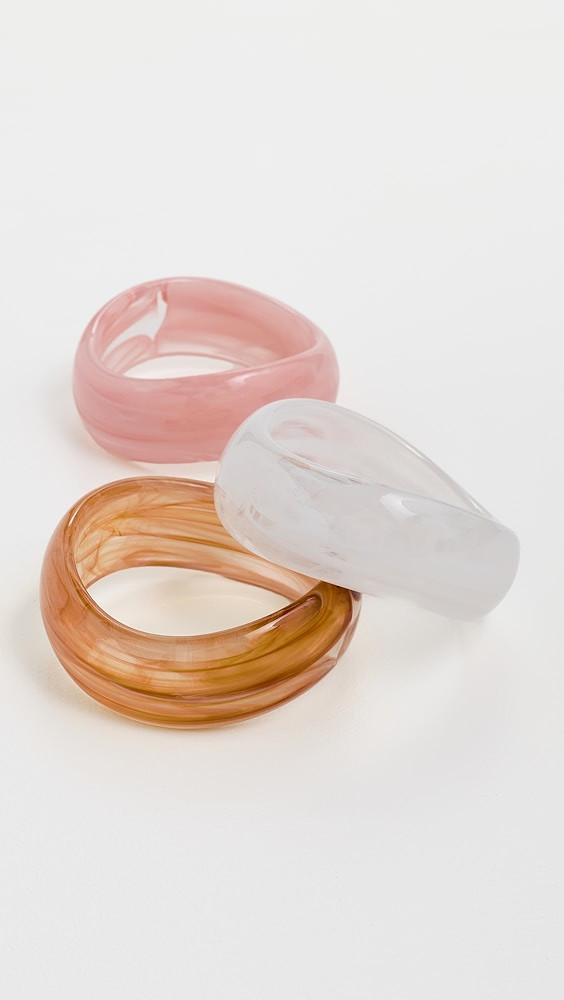 Pop of Color Resin Bangle Set | Shopbop