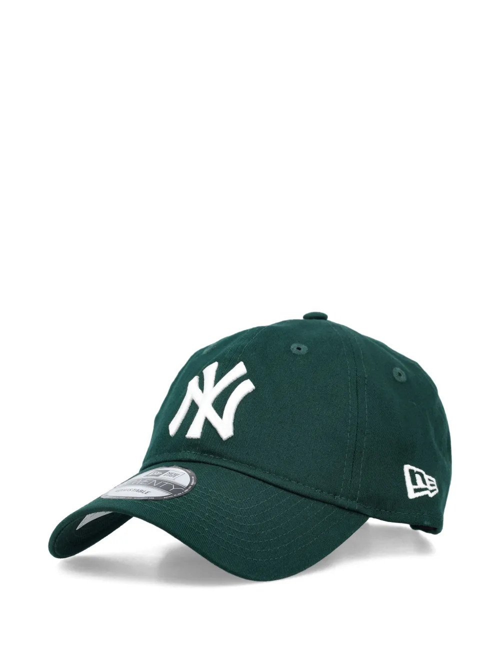 NEW ERA CAP League Essential 9Twenty® NY-logo cotton cap - Green | Farfetch Global