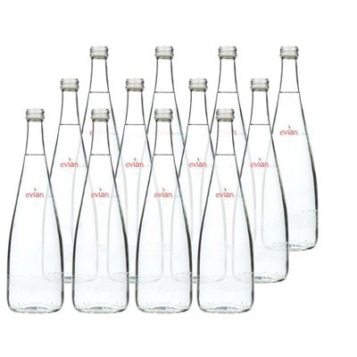 Evian Natural Spring Water - Case of 12/25.4 oz | Target